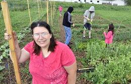 Community garden in South Sioux City